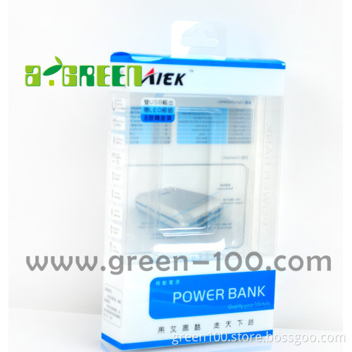Printed Plastic Packaging Box for Power Bank (N-23)